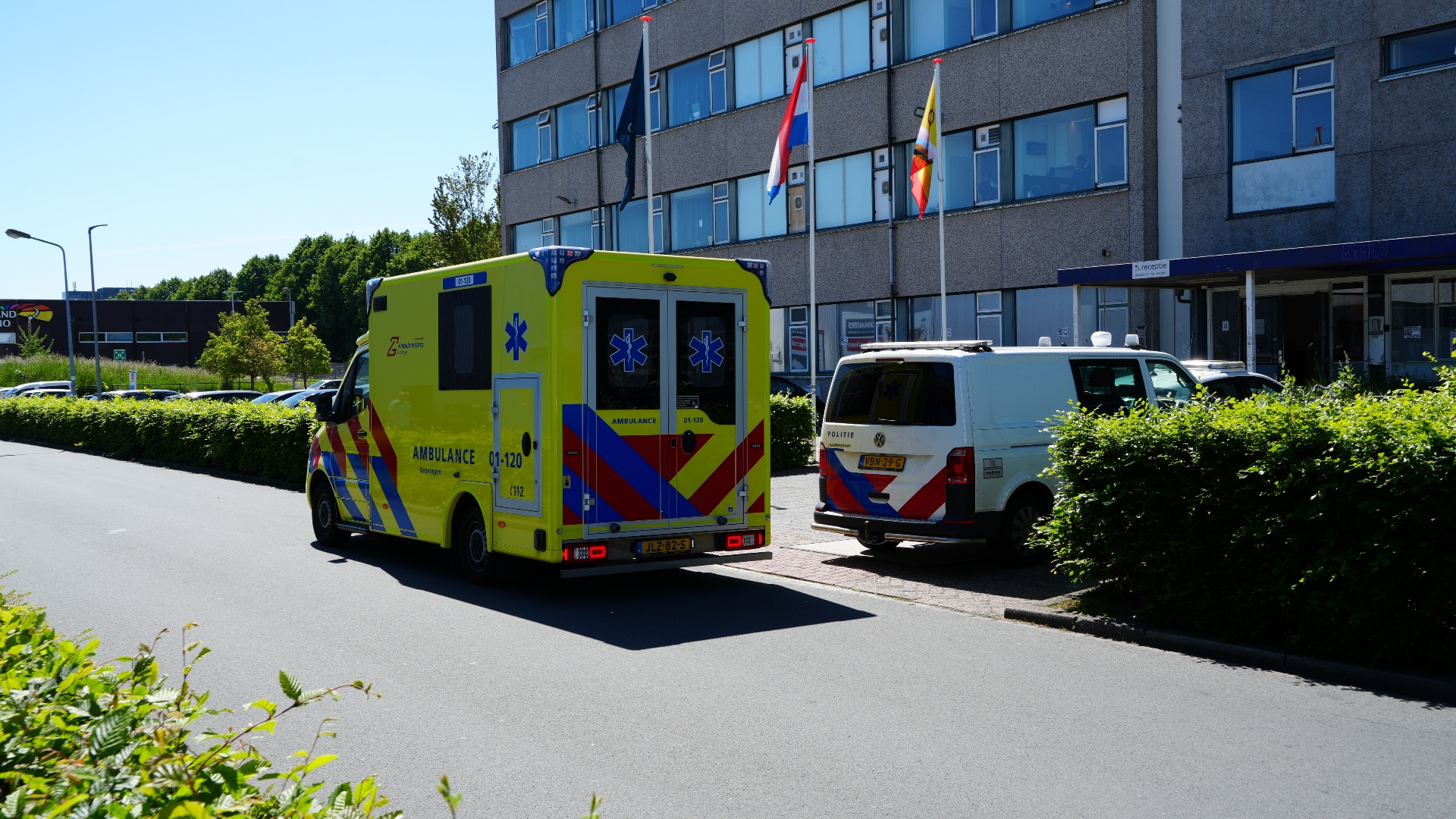 112-nieuws: Grote stroomstoring in Winsum • Gewonde bij steekpartij in Stad, één persoon aangehouden