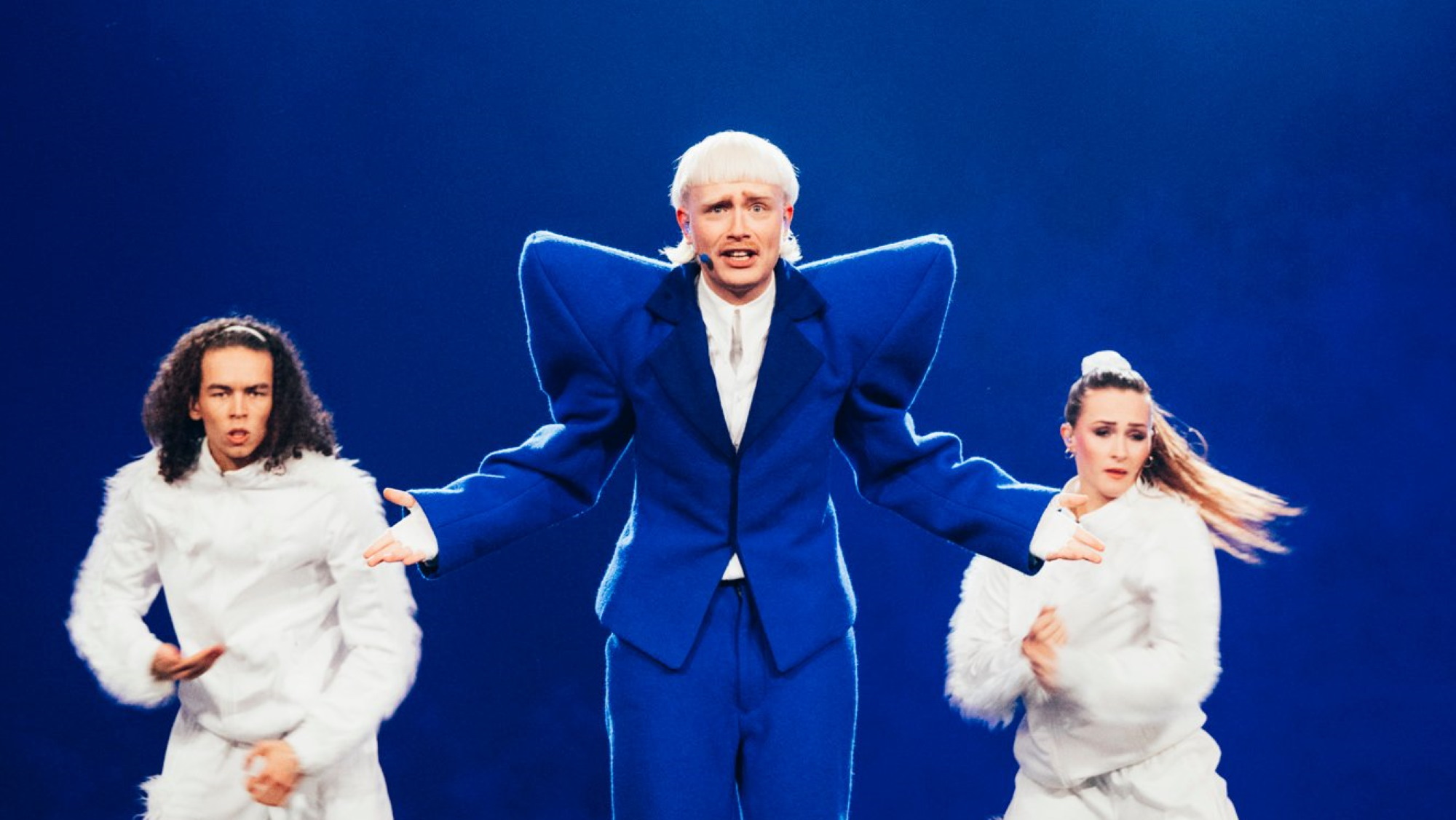 Joost Klein bij het Songfestival