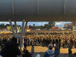 Lange rijen voorafgaand aan Feyenoord-SC Heerenveen