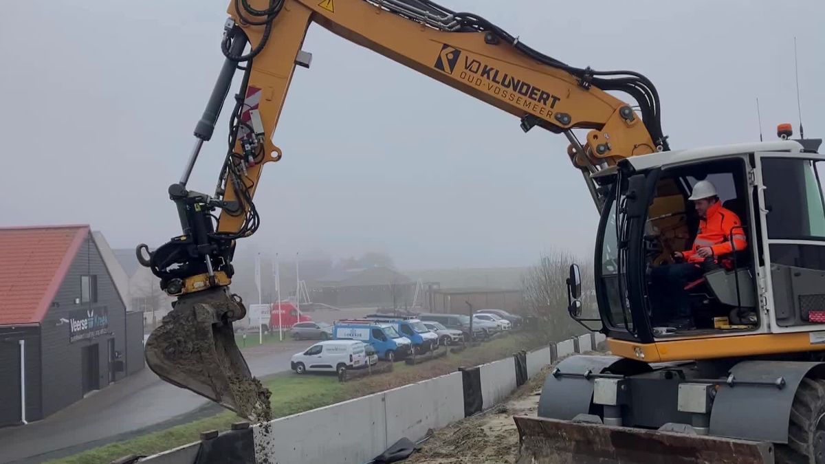 Werkzaamheden havengebied Wolphaartsdijk