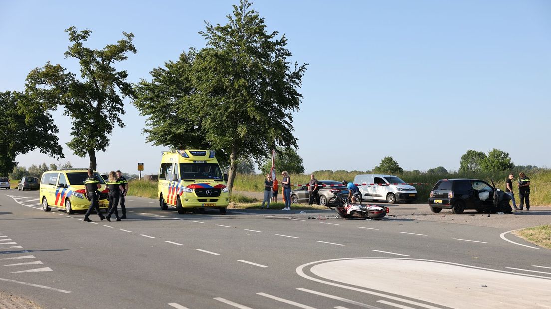 Het ongeval was op de Kamperstraatweg