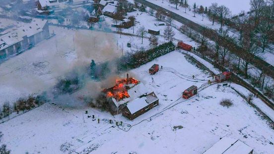 Woning in Epe gaat verloren bij brand