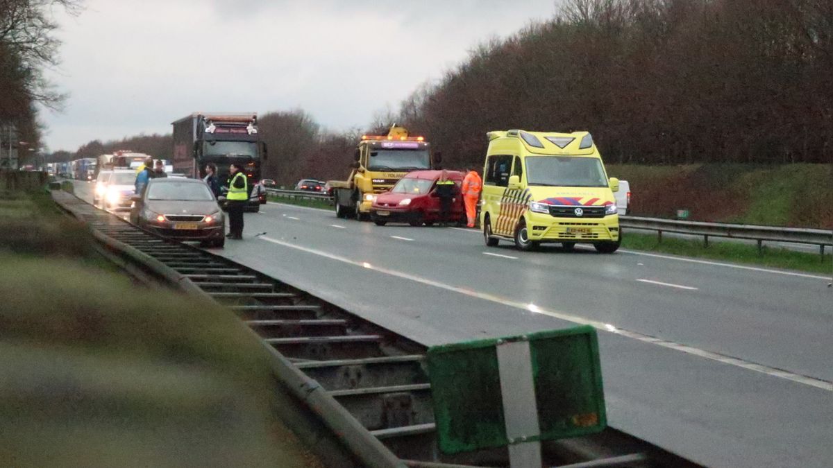 UPDATE Ongeluk op A7 bij Drachten, weg is weer open Omrop Fryslân