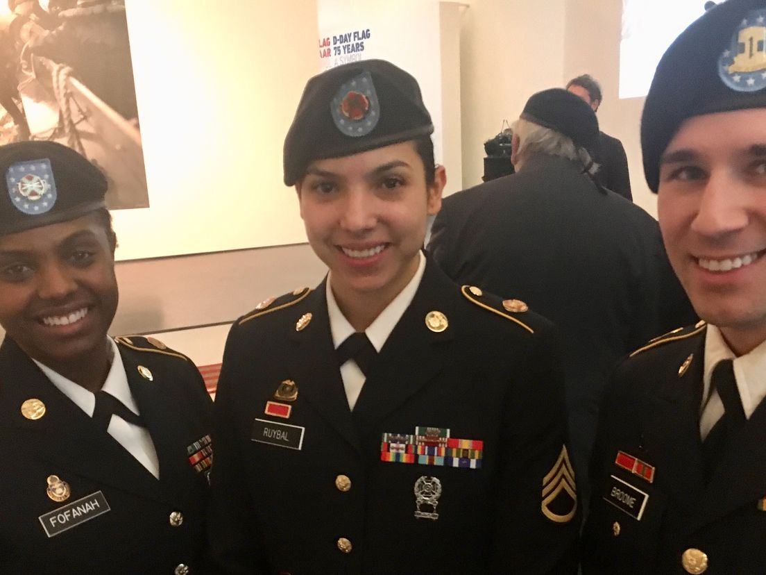 VLNR Sergeant Fofannah, First Sergeant Ruybal, 
Sergant Broome