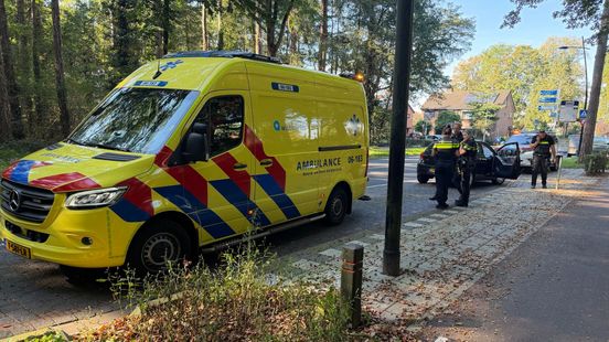 Gewonde bij aanrijding • 45 km-auto crasht