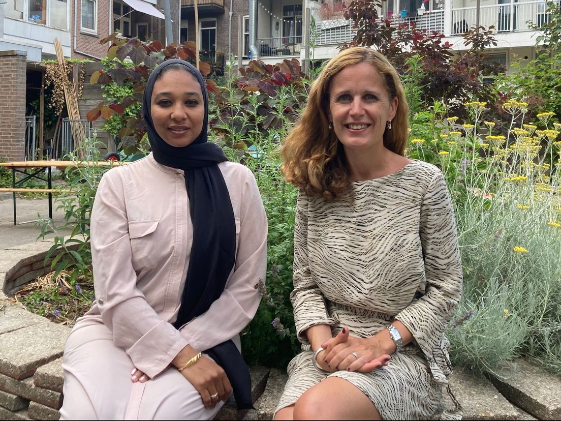 Saïda Ouarirou en Mirjam van Rijn, de oprichters van Team Toekomst