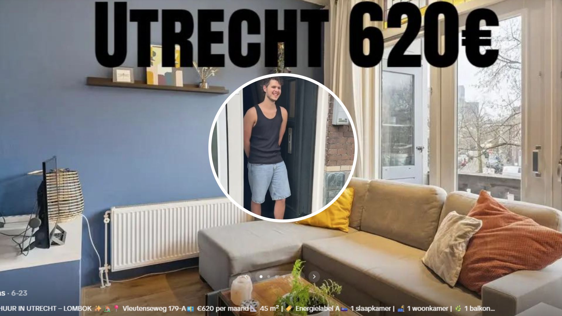 Tim ziet dat zijn huis op TikTok wordt aangeboden, maar hij woont er zelf