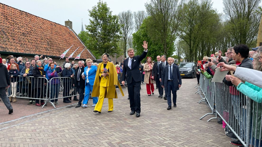 Het koningspaar bezocht Schiermonnikoog in mei vorig jaar