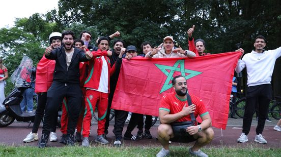 Oranjerotonde wordt Marokko-rotonde: getoeter, geklap en blije gezichten