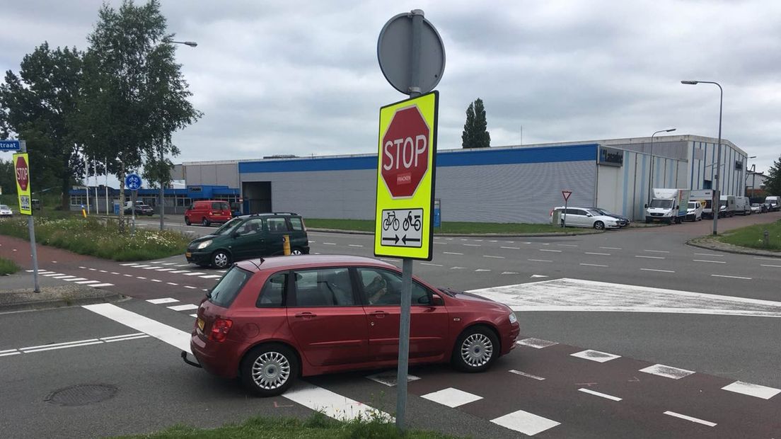 De kruising Kotkastraat-Bornholmstraat