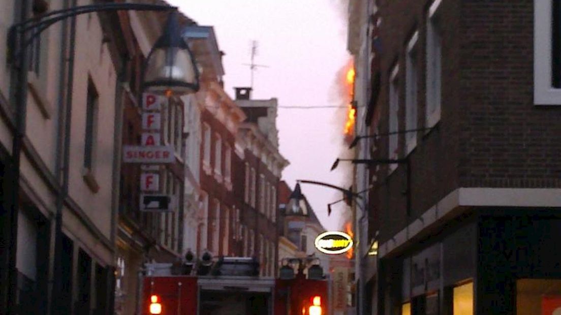 Brand in panden