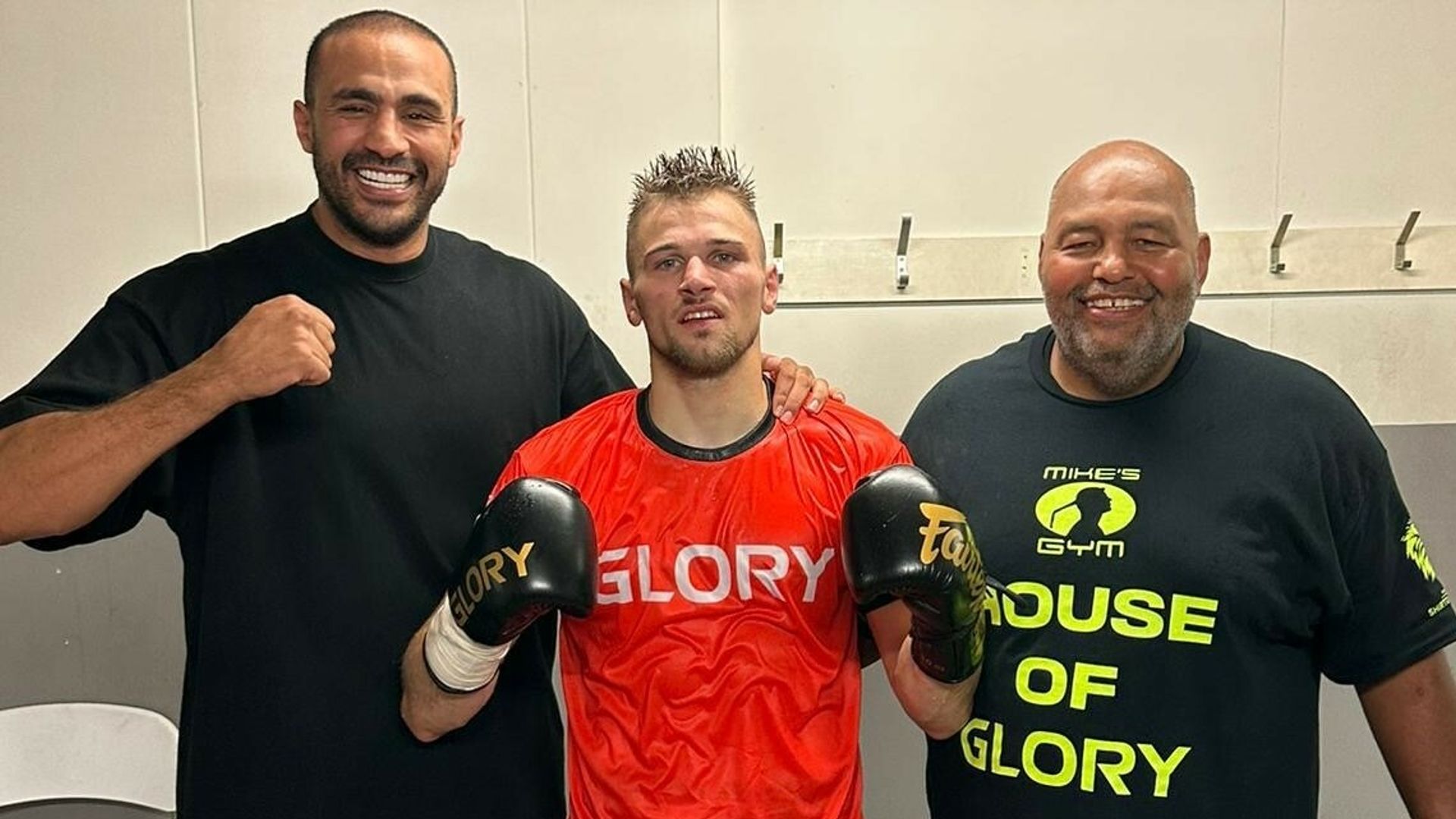 Badr Hari, Robin Ciric en Mike Passenier