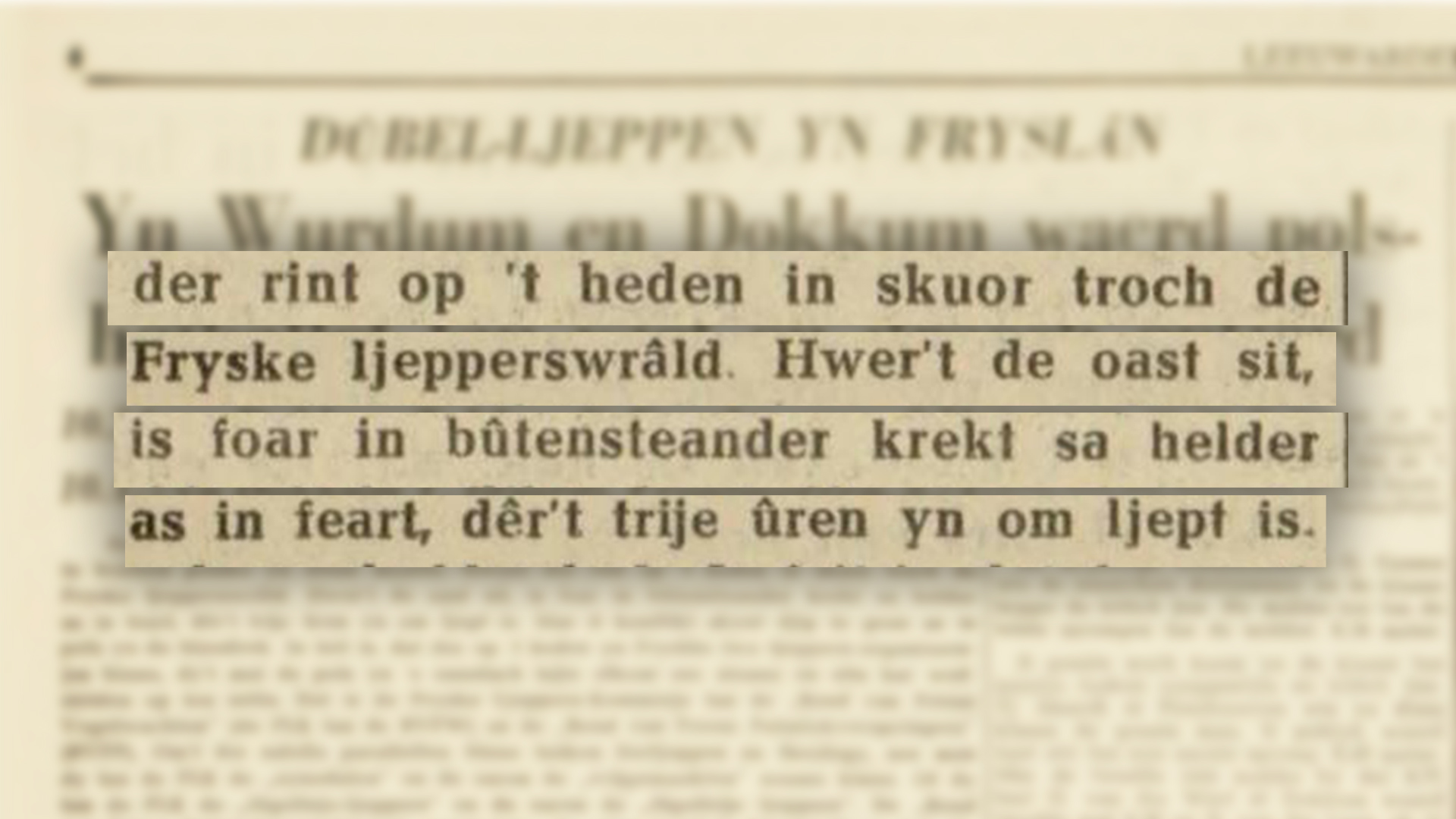 It artikel út de LC fan 6 july 1959