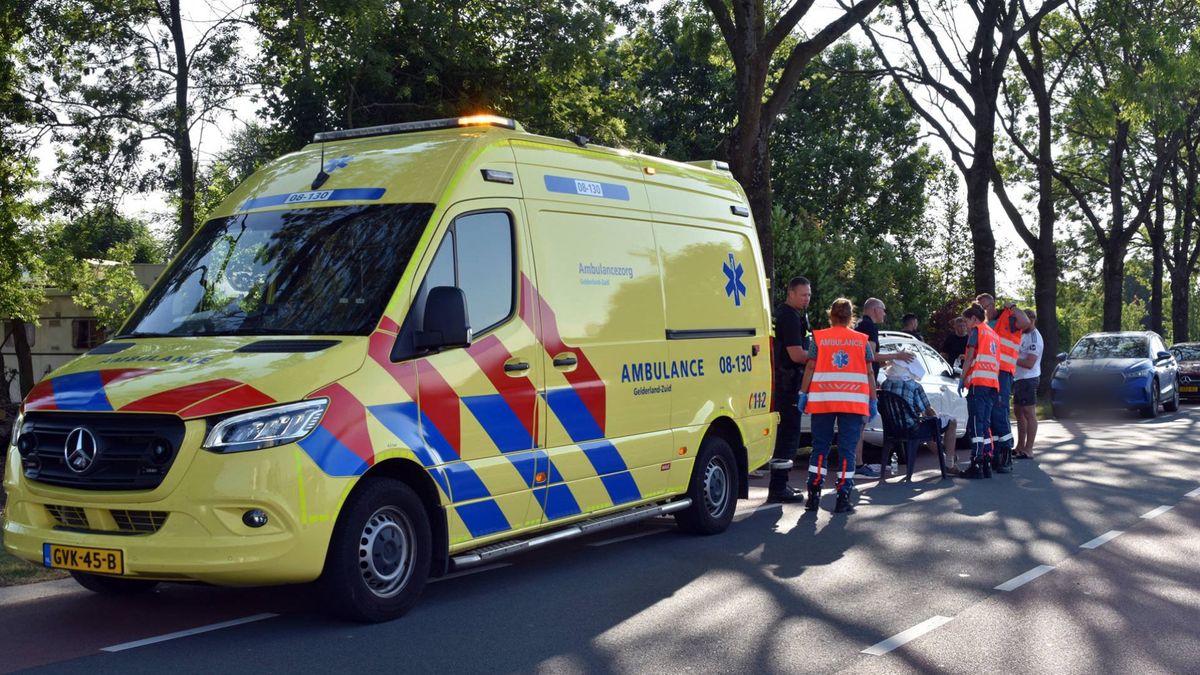 Fietser gewond bij aanrijding