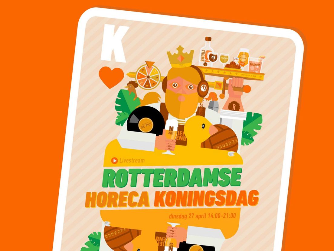 De Rotterdamse horeca pakt uit tijdens Koningsdag