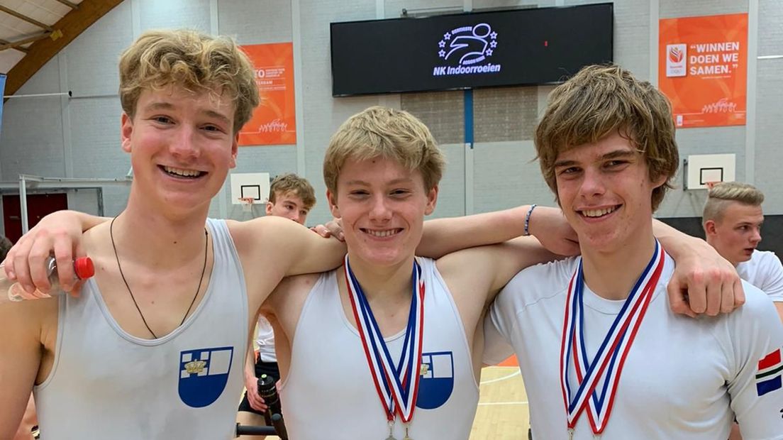Tijn Lubbert, Jelle Bakker en Lucas Keijzer