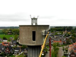 Watertoren in Sint Jacobiparochie wordt bed en breakfast: "Echt een fenomenaal uitzicht"