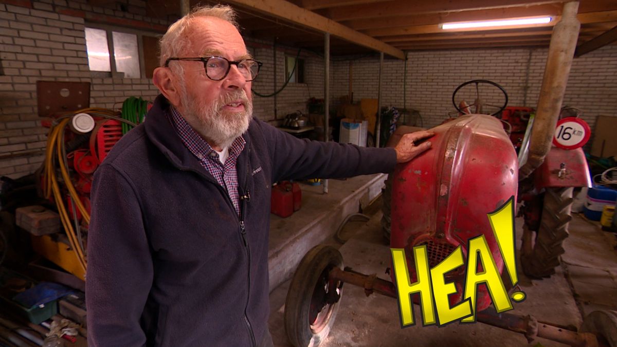 Willem (83) knapt oude motoren en andere machines op, ook na een moeilijke periode in zijn leven