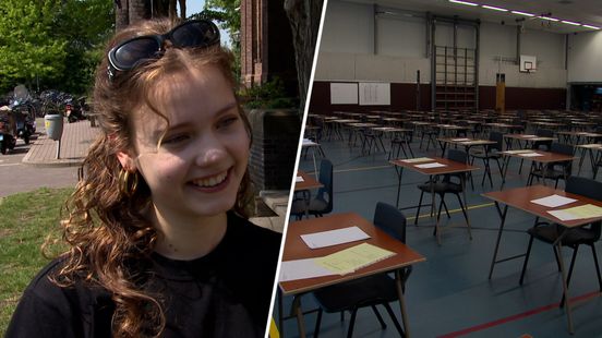 Veel stress bij scholieren, de eerste examens zijn geweest