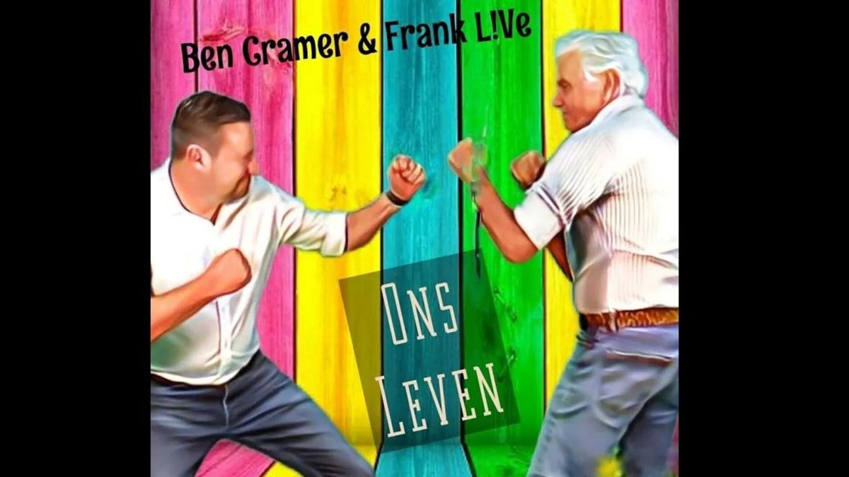 Frank Live uit Bruinisse maakt single met 'muzikale vader' Ben Cramer