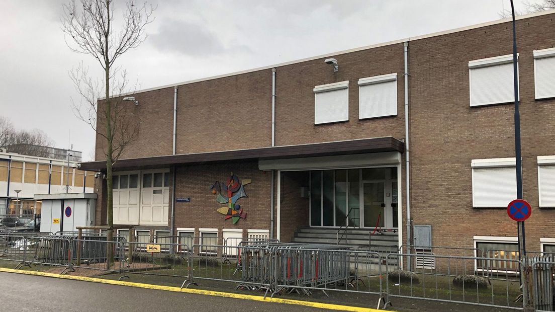 De extra beveiligde rechtbank in Amsterdam Osdorp