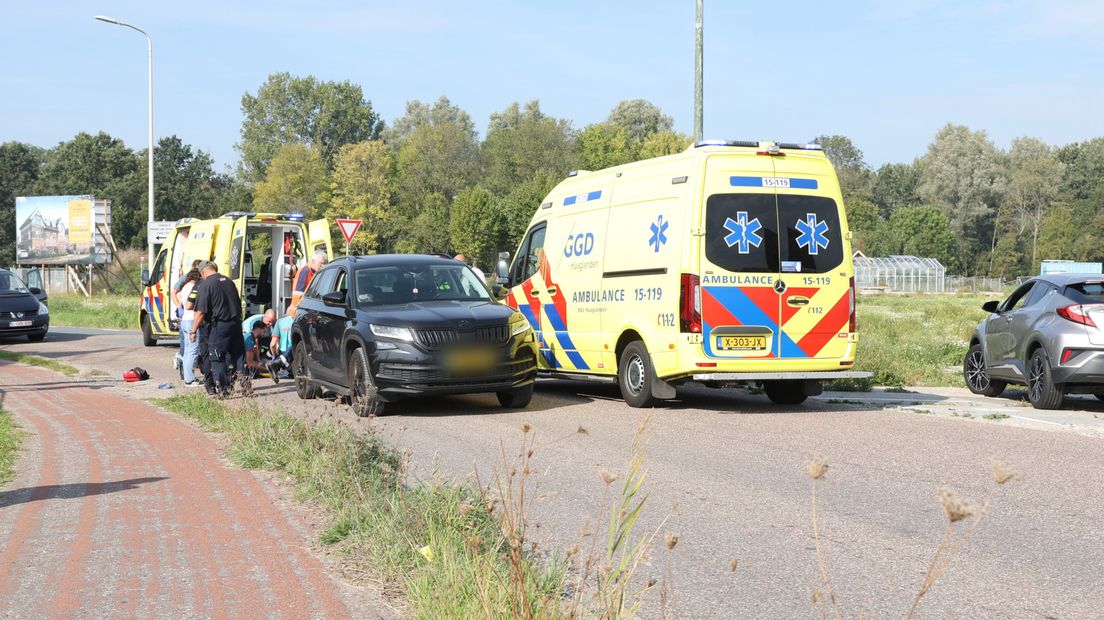 De vrouw is in het ziekenhuis aan haar verwondingen overleden
