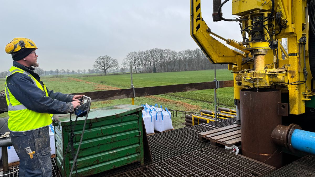 Komt ons kraanwater straks uit de grond bij Heino? Vitens is gestart met proefboringen