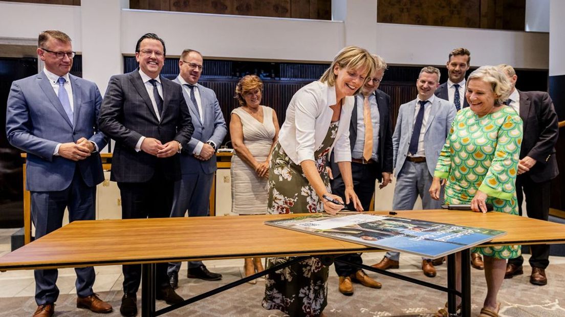 Gelderland wordt de komende vier jaar bestuurd door een coalitie van BBB, VVD, CDA, ChristenUnie en SGP.