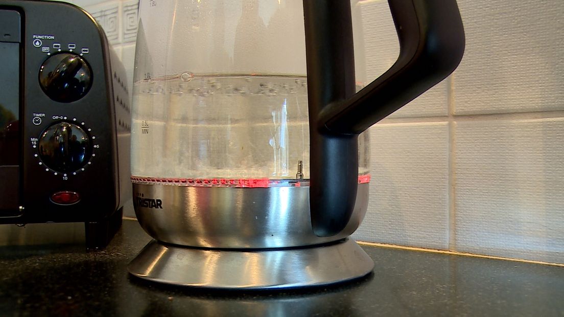 Stap 2: Water eerst goed laten koken