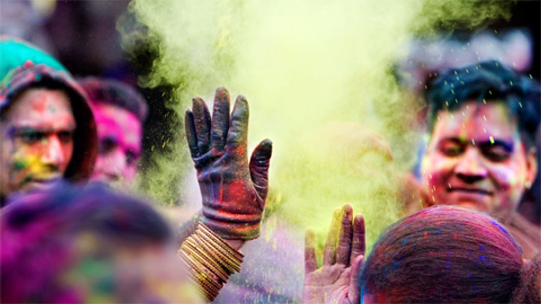 Holi festival hindoes