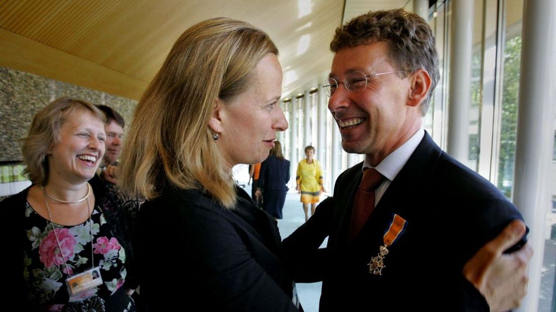 Clemens Cornielje neemt afscheid van Lousewies van der Laan (D66) en van de Tweede Kamer.