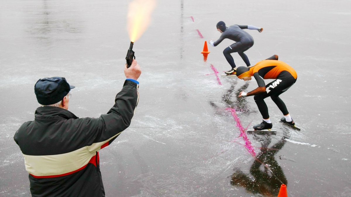 Nijelamer houdt eerste kortebaanwedstrijd op natuurijs woensdag