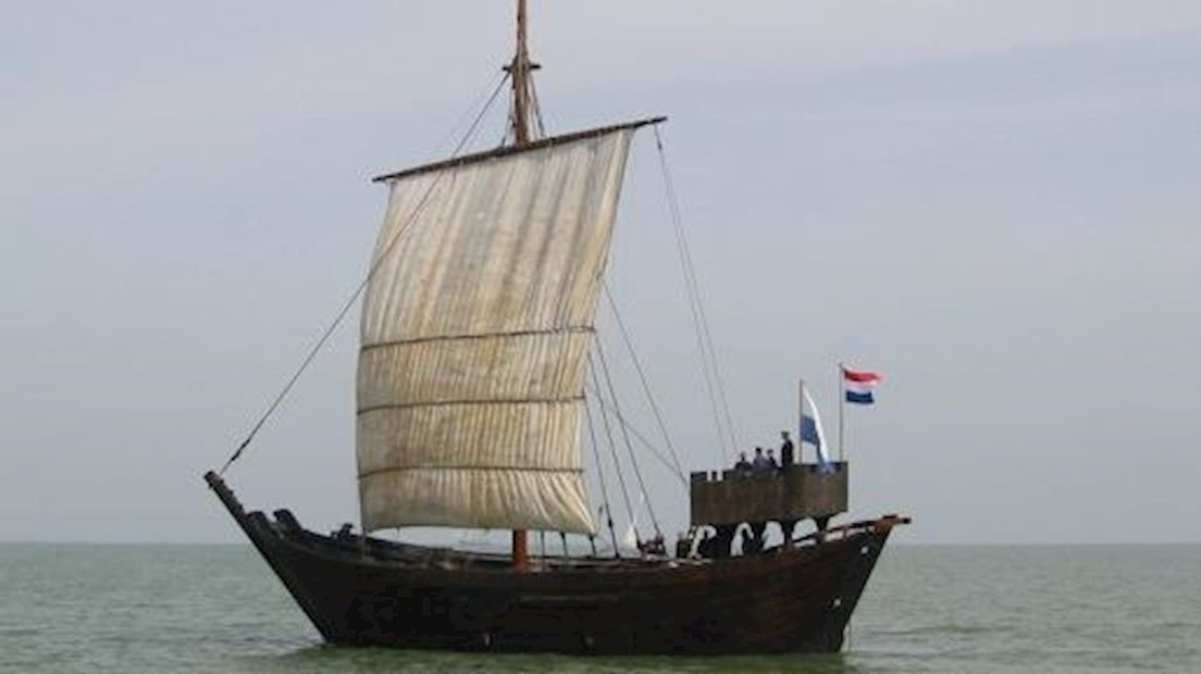 Replica van een Kamper Kogge