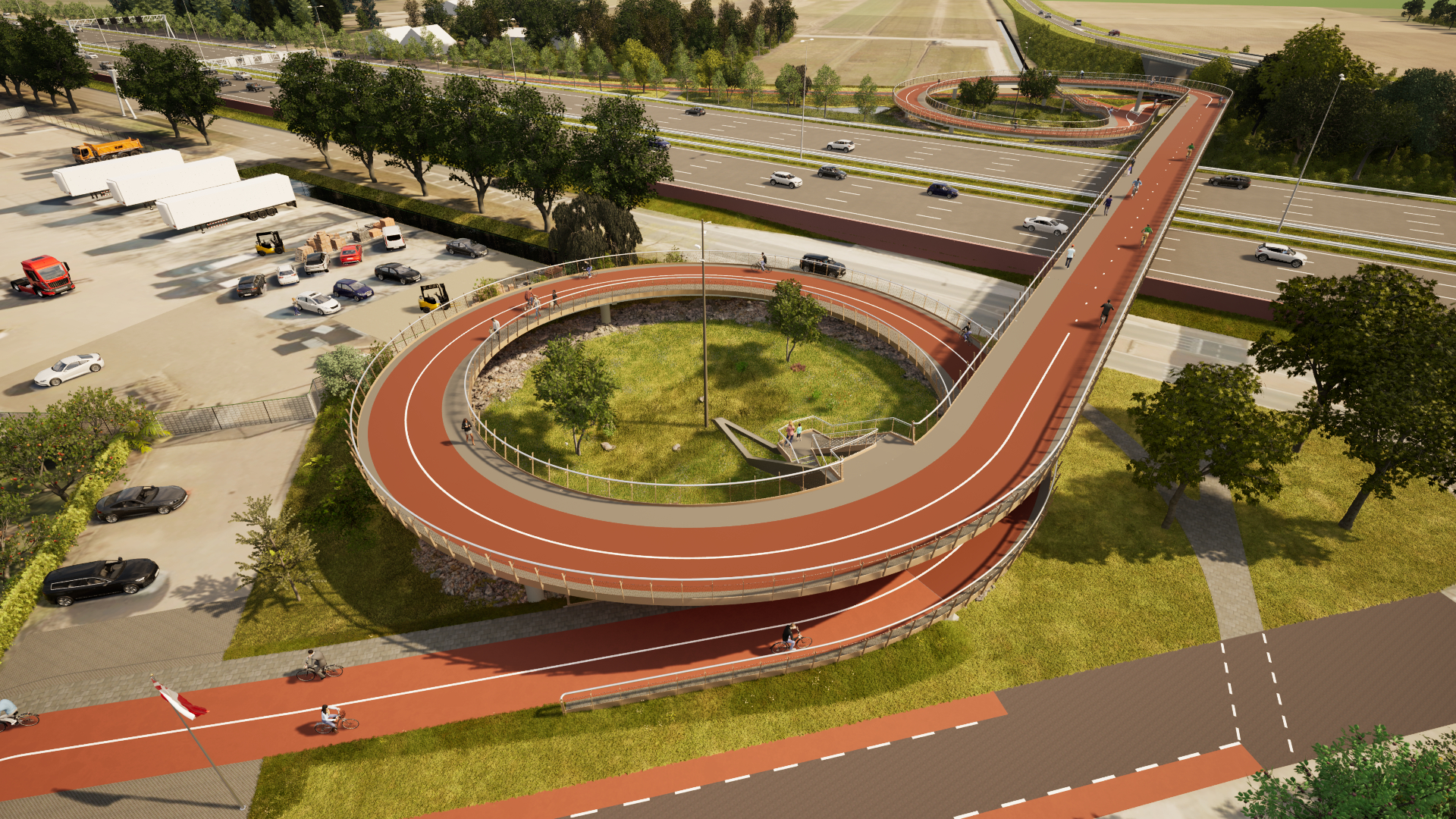 Nieuwe fietsbrug gaat miljoenen extra kosten