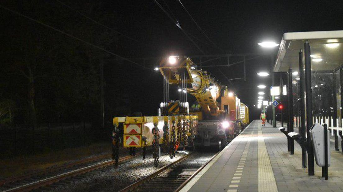 In het weekend rijden geen treinen naar Leeuwarden (Rechten: De Vries Media)