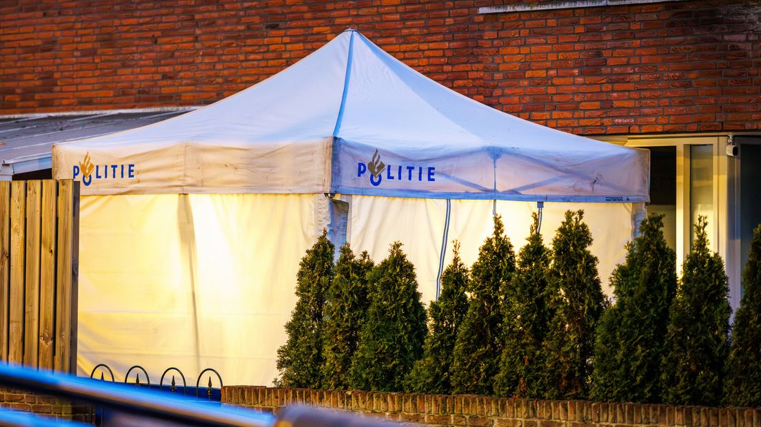 Het slachtoffer kwam naast de woning terecht en was niet meer te redden