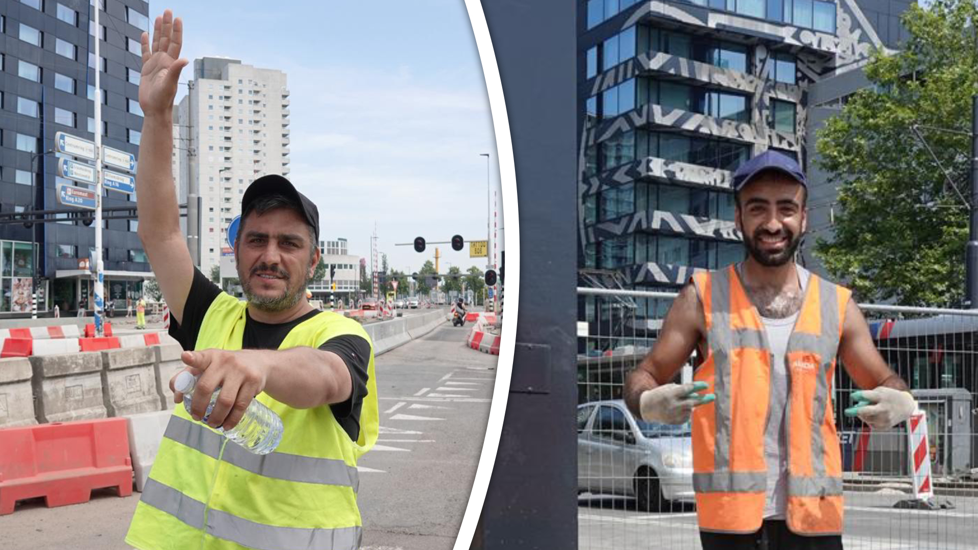 Savas (links) en Tolga (rechts)