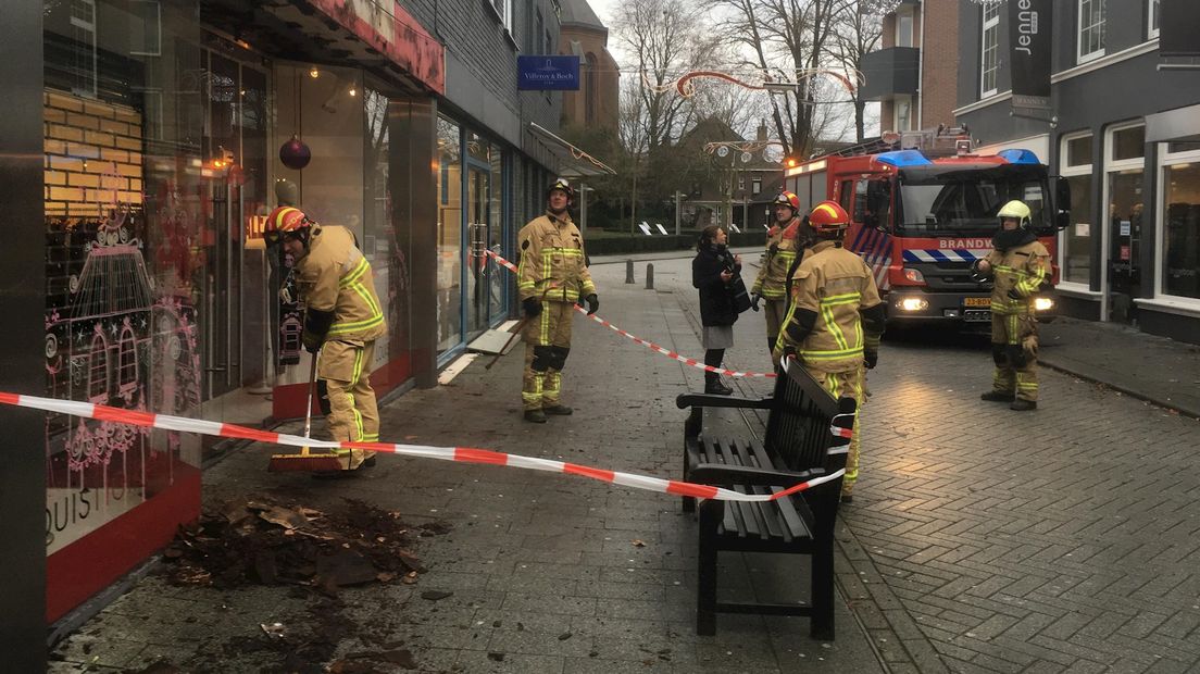 Brandweer Twente in actie na stormschade