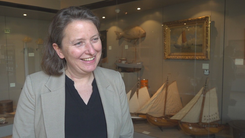 Hester Postma, direkteur Fries Scheepvaart Museum