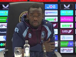 Kitolano na de zege van Sparta bij Feyenoord