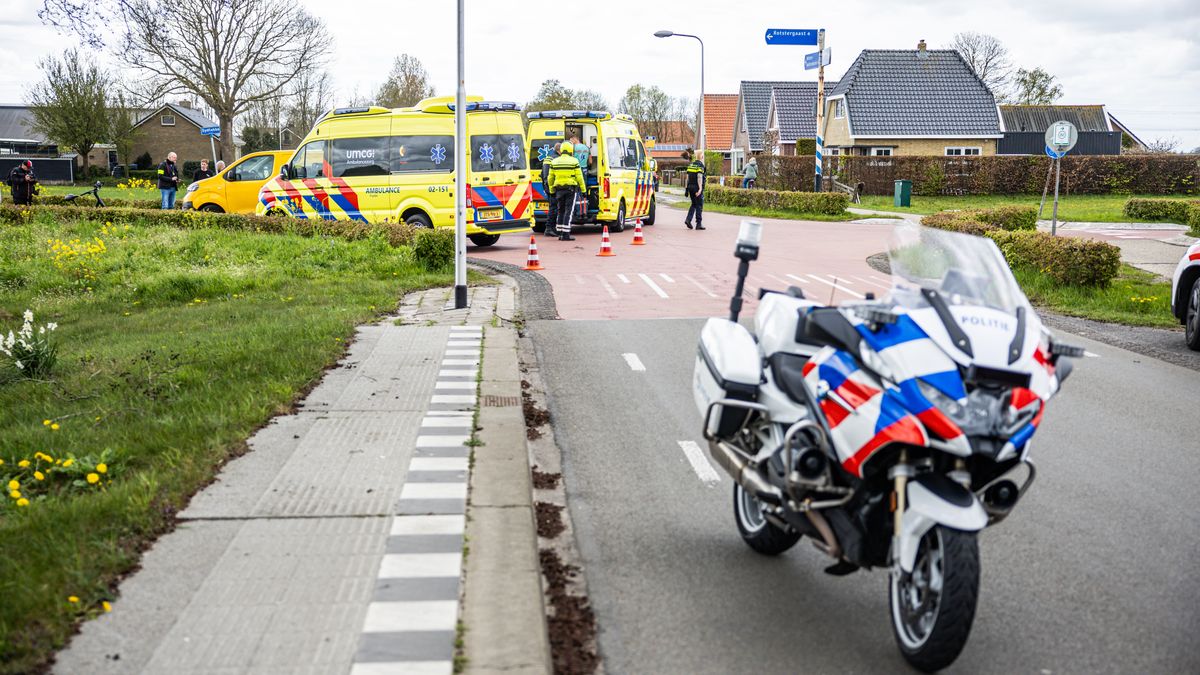 Fietser gewond na aanrijding met bestelbus | Belangrijke toegangsroute centrum Drachten lange tijd a
