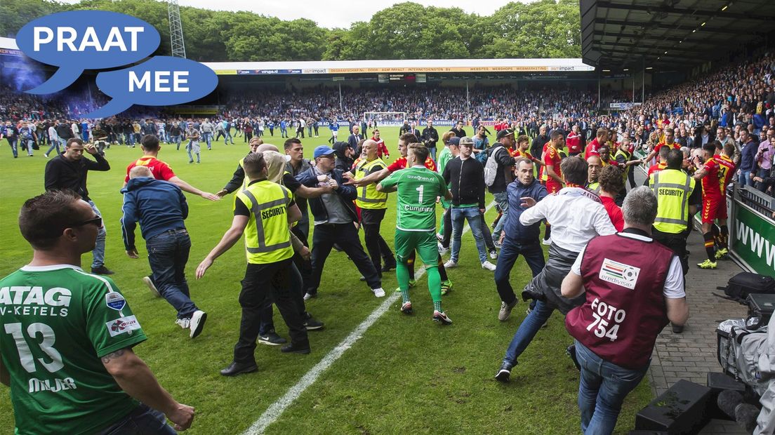 Politie gaat foto's publiceren van verdachten bij voetbalrellen