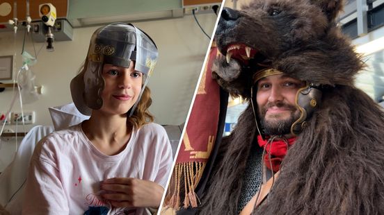 Gladiator verrast Tessa (11) in ziekenhuis Home