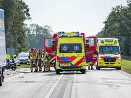 Dodelijk ongeluk op N34 bij Holthone, weg afgesloten