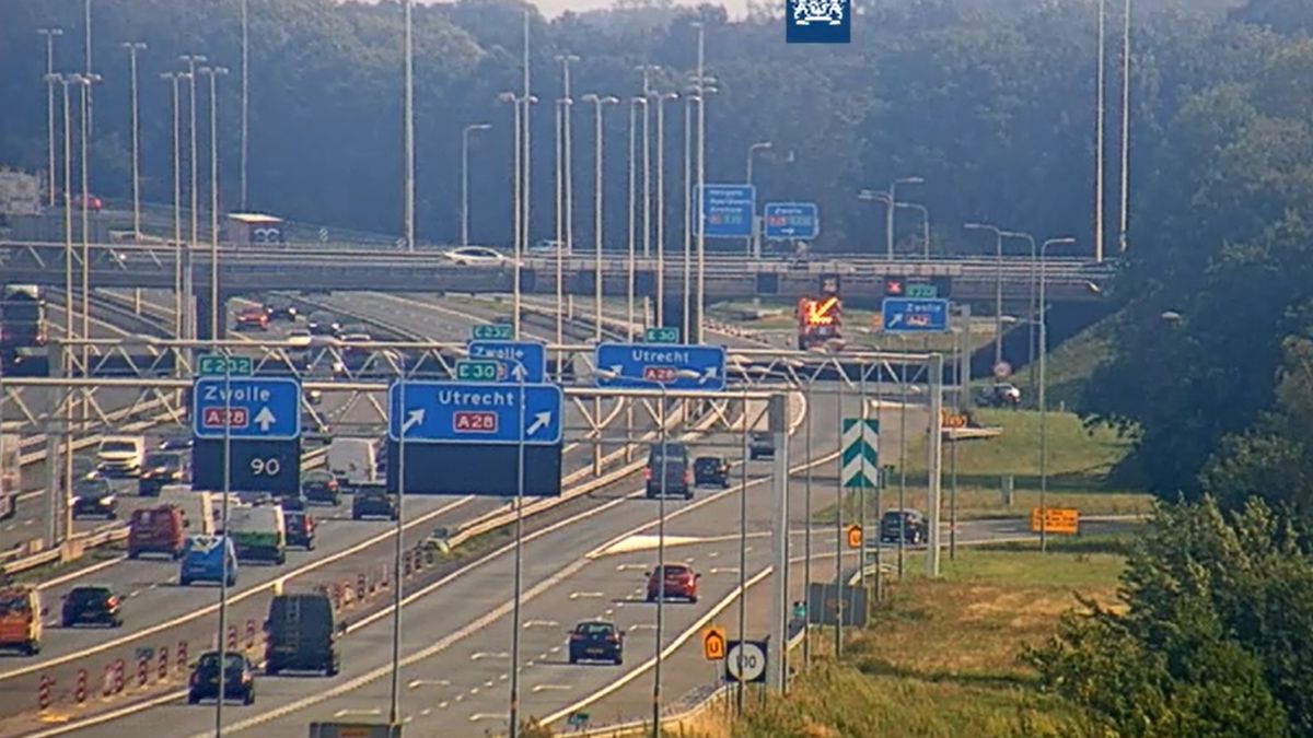Forse verkeershinder rond Amersfoort, brug vanwege veiligheid voorlopig dicht