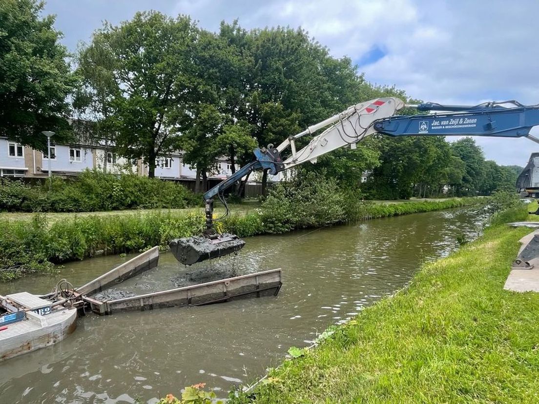 Baggeren in de regio