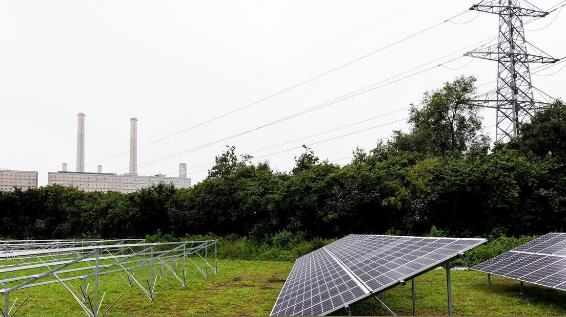 Bouw van zonnepark op terrein gascentrale Harculo