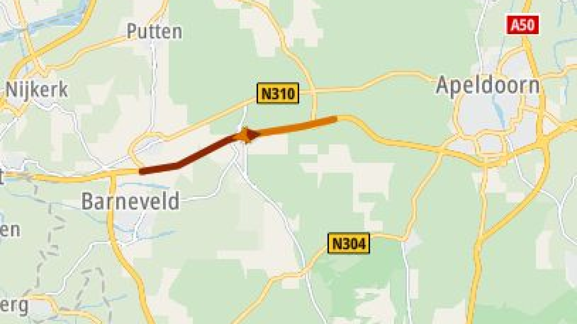 Omrijders ongeluk A1 alsnog in file op A12.