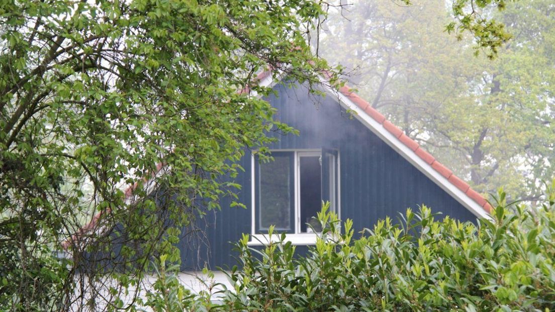 Brand in vakantiewoning in Holten