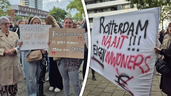 Deze mensen demonstreren tegen parkeerbeleid: ‘Parkeren 5 euro? Op je muil’ Home